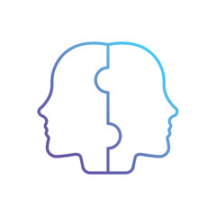 Relationship vector icon