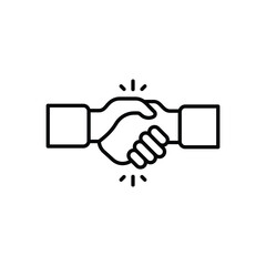 Partnership vector icon