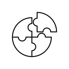 Solution vector icon