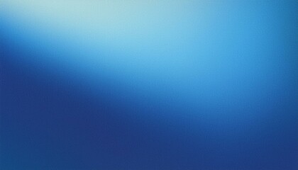 Obraz premium abstract soft dreamy blue gradient background with noise grain effect texture