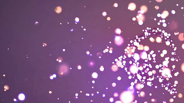 A dreamy, romantic visual featuring soft glowing light particles drifting gracefully. Warmth and elegance, perfect for wedding videos, love stories, or luxury branding.
