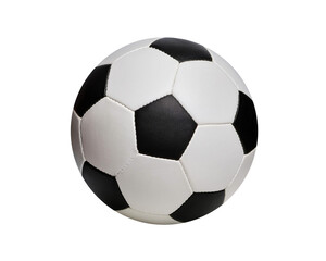 Fototapeta premium Football Soccer Ball on White Background
