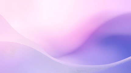 Fototapeta premium Abstract Purple Pink Wave Background: Smooth Gradient Texture, Soft Pastel Color Wallpaper Design
