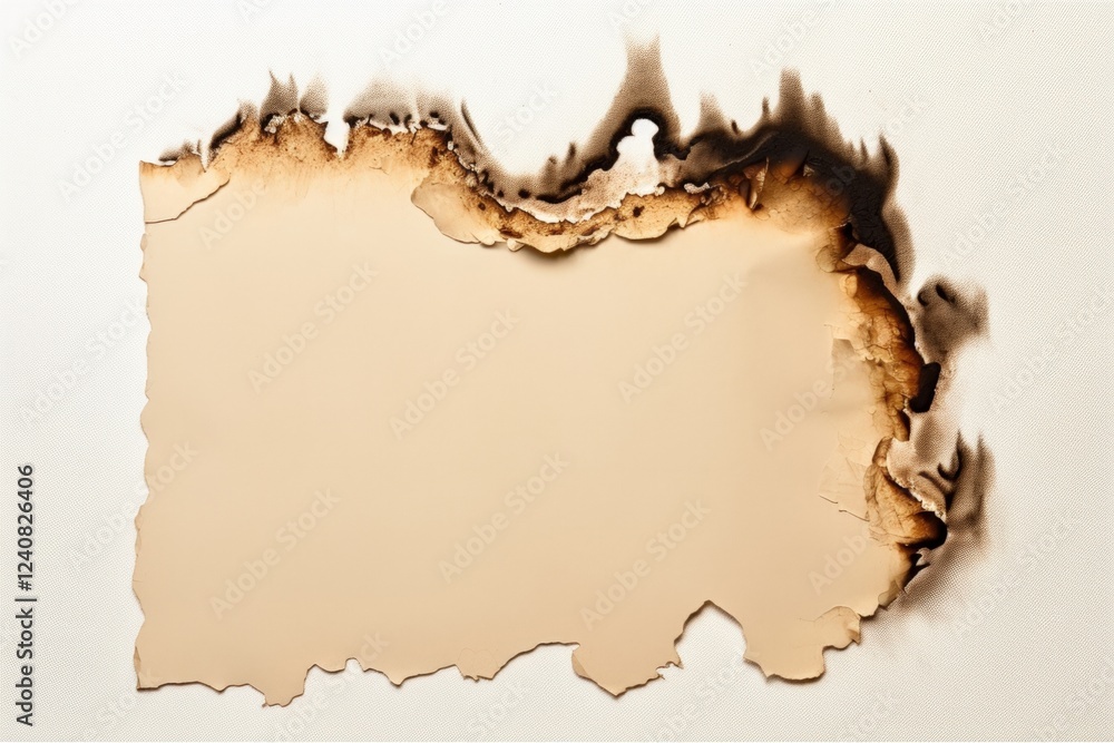 Aufkleber detailed textured background with scorched edges and burnt appearance perfect for unique graphic des