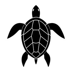 turtle silhouettes vector design, turtle icon
