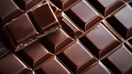 A packaging design with chocolate colors and minimalistic typography.