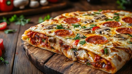 Mashup Pizzadilla - The Ultimate Quesadilla and Pizza Hybrid for Food Lovers