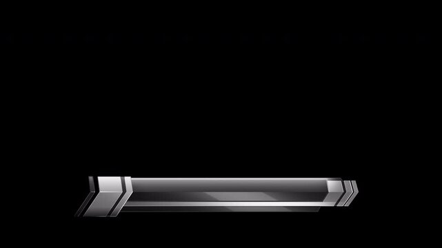 Sport News Lower Thirds 3d with alpha, green screen, mask