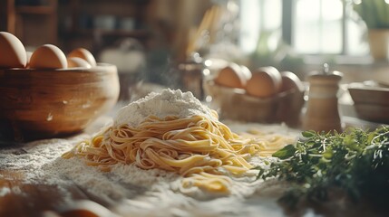 An Exclusive Cooking Workshop Designed for Passionate Food Lovers to Master Homemade Pasta Skills with Fresh Ingredients