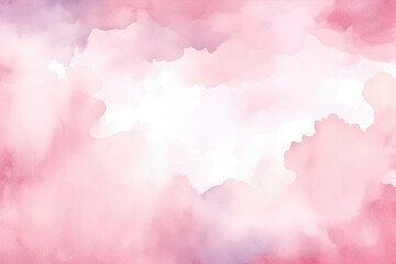 Soft Pink Watercolor Background with Abstract Brush Strokes and Gentle Hues for Creative Design Projects