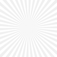 Abstract white ray star burst background