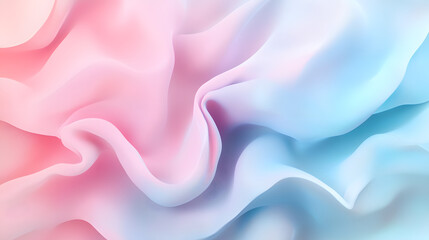 Obraz premium A pastel blue soft gradient background with smooth transitions of light hues.