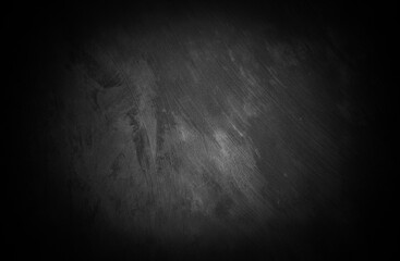 Old wall texture cement dark black gray background abstract grey color design are light with white gradient background.