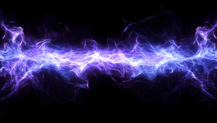 Naklejka premium a glowing blue and purpel enenrg