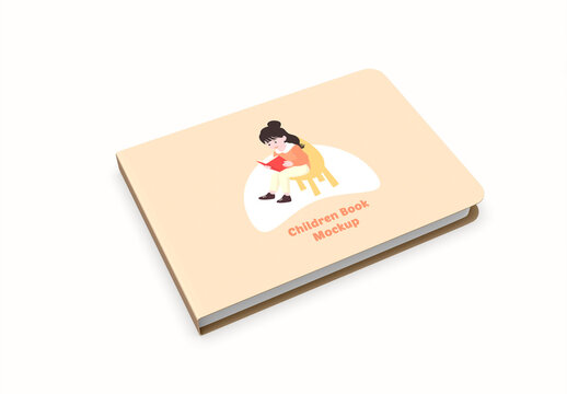 Children Book Mockup Template