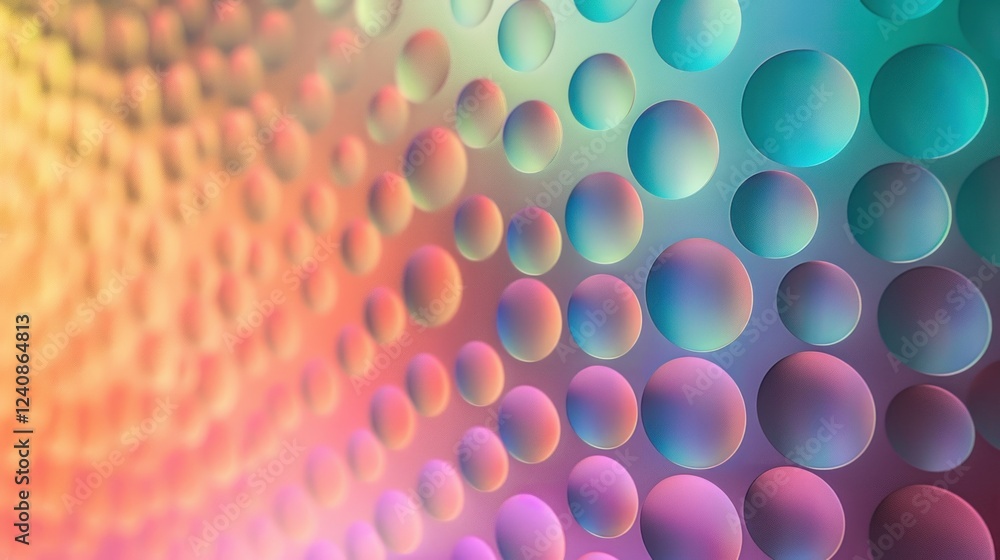 Poster a seamless gradient color spectrum with all the rainbow hues in a smooth blend. stock photo --ar 16: