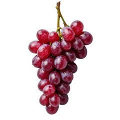 Fototapeta premium Juicy Red Grapes Clipart PNG