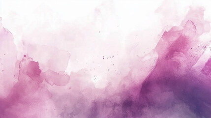 Obraz premium Soft Watercolor Hues: Gentle Pink & Lavender Blends