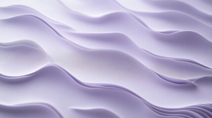 Obraz premium 薄紫のウェーブ