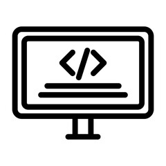 Web Coding Icon