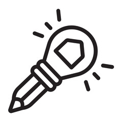 Idea line icon