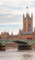 Naklejka premium Palace of Westminster in London