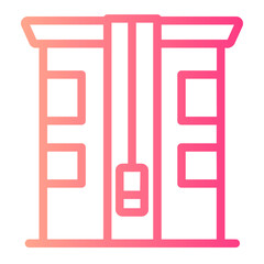 Modern Architecture gradient icon