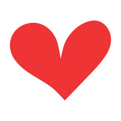 Minimalist heart icon