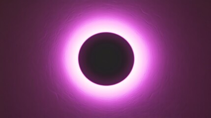Purple cosmic ring, dark center