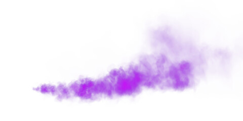 Bright Purple Smoke Cloud Illustration. Fantastic purple smoke. Magic smoke. Smog cloud on podium or stage. Fog vapor over ground or water surface, magic haze. Magic smoke, magic fog, purple steam. PN