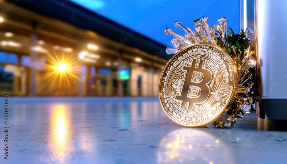 Poster explore the future of finance cryptocurrency transaction analytics in fintech, ai-powered blockchain