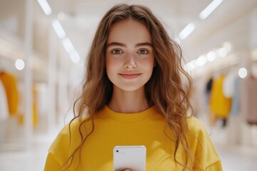 Explore the future of retail with our innovative image showcasing Futuristic retail transactions powered by NFC contactless payments, experience the convenience and security of ultra-secure AI-driven