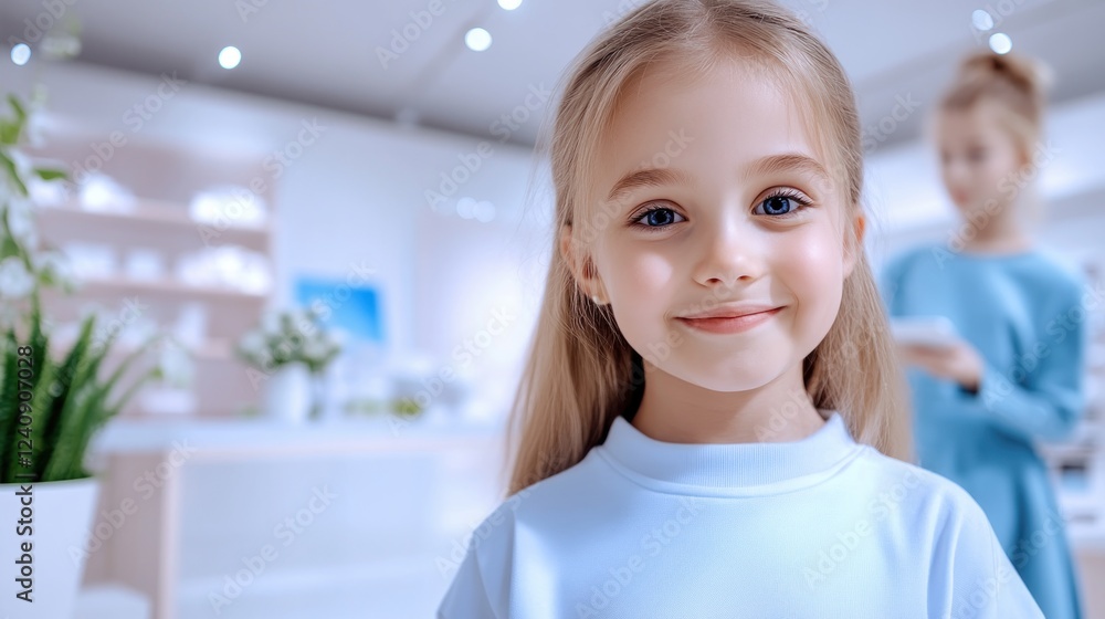 Poster imagine a world where children experience seamless transactions through next-gen digital checkout pl