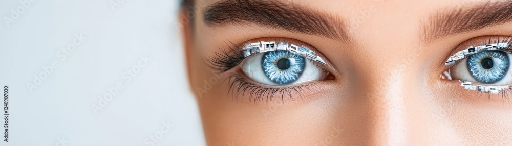 Aufkleber gazing into the future of next-gen financial security solutions in contactless commerce, witness ai-