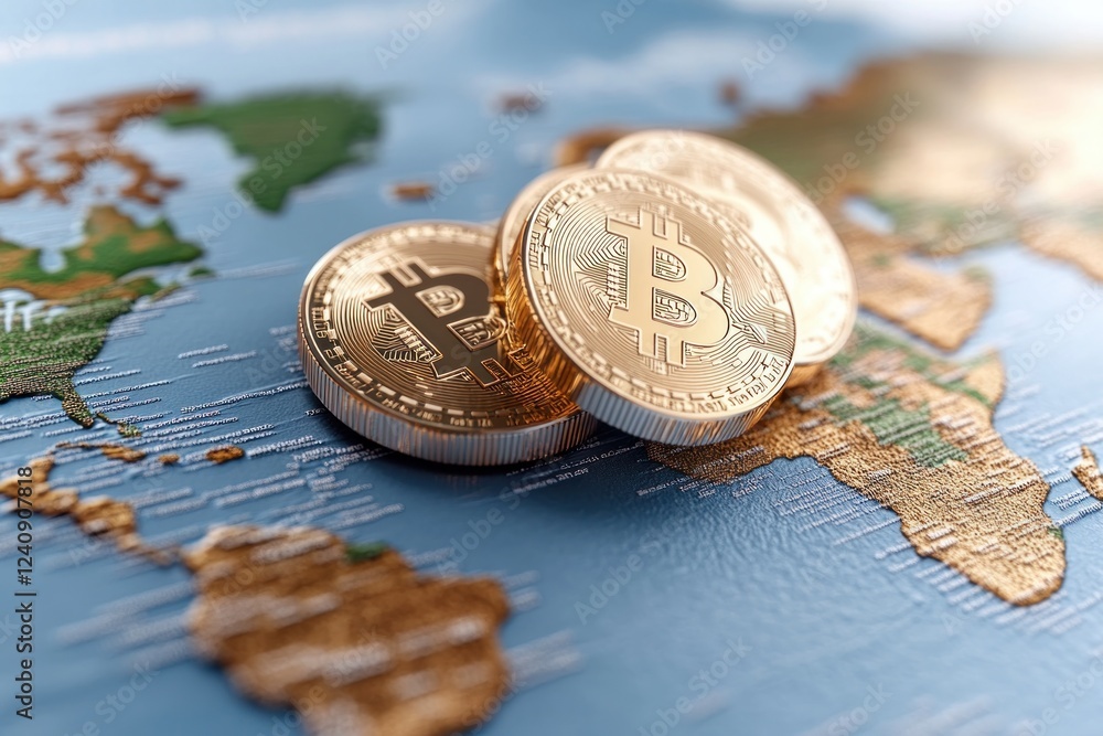 Poster unlocking cryptocurrency market potential with big data analytics, ai-powered financial forecasting,