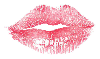 PNG Kiss mark cosmetics lipstick print.