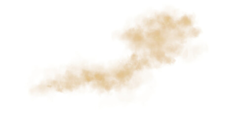 Bright Golden Smoke Cloud Illustration. Fantastic golden smoke. Magic smoke. Smog cloud on podium or stage. Fog vapor over ground or water surface, magic haze. Magic smoke, magic fog, golden steam. PN