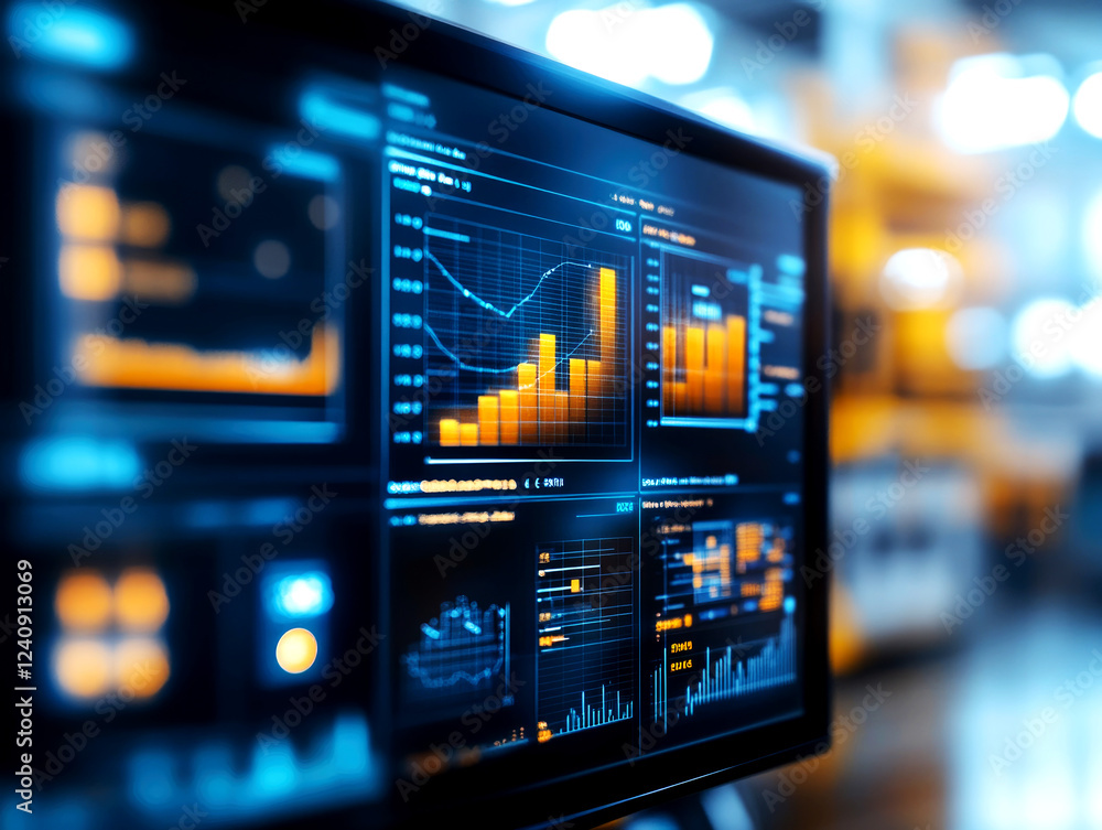 Poster analyzing gdp growth trends in economic data visualizations business environment digital dashboards 