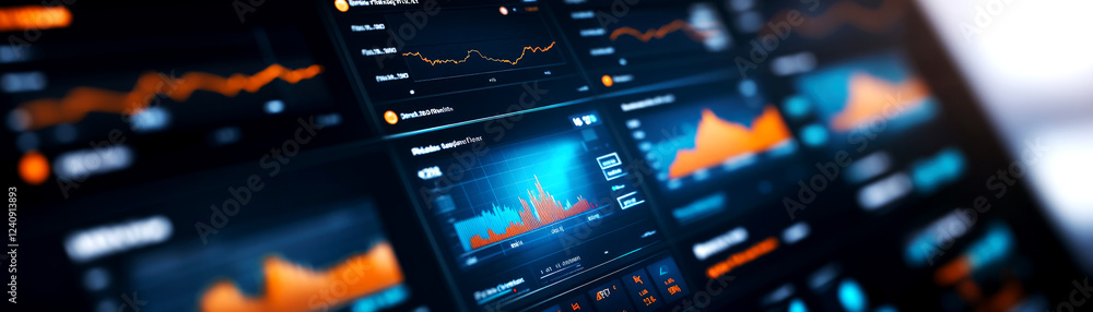 Poster economic growth analysis gdp trends and insights in financial data visualization digital environment