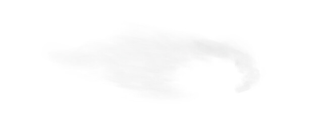 Bright Grey Smoke Cloud Illustration. Fantastic grey smoke. Magic smoke. Smog cloud on podium or stage. Fog vapor over ground or water surface, magic haze. Magic smoke, magic fog, grey steam. PNG.