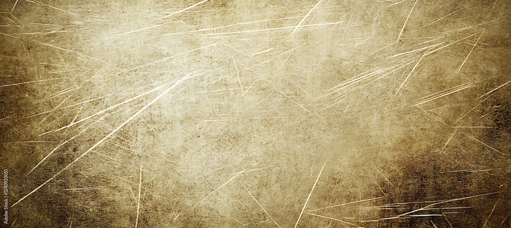 Poster soft beige monochrome backdrop with intersecting lines etched into the surface forming a sleek and a
