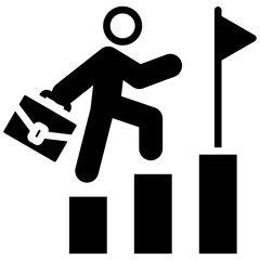 Career Opportunities glyph icon