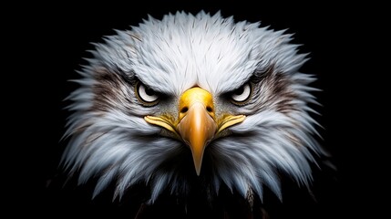 Obraz premium Majestic Bald Eagle Portrait