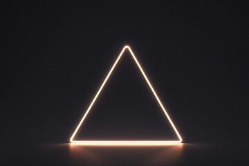 Neon Triangle Glow