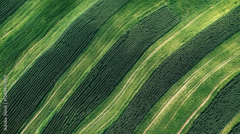Aufkleber ai-driven smart farming technology monitoring crops with sensors and automated drone analytics.