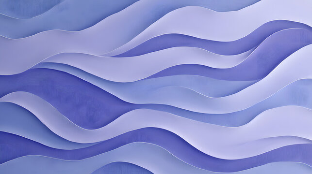 A periwinkle background with soft, gentle curves and a calming gradient that promotes relaxation and tranquility.