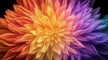 Obraz premium Abstract Fiber Optic Explosion in Vibrant Pastel Colors Surreal Tech Aesthetics, Pastel Sci-Fi Motion, Abstract Data Flow