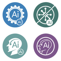 AiFillCloseCircle icon foure set