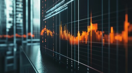 Profit Graph Illustration for Business Financial Analysis
