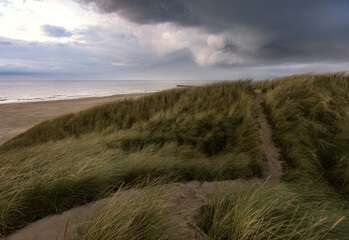 Path Through the Dunes at Slettestrand